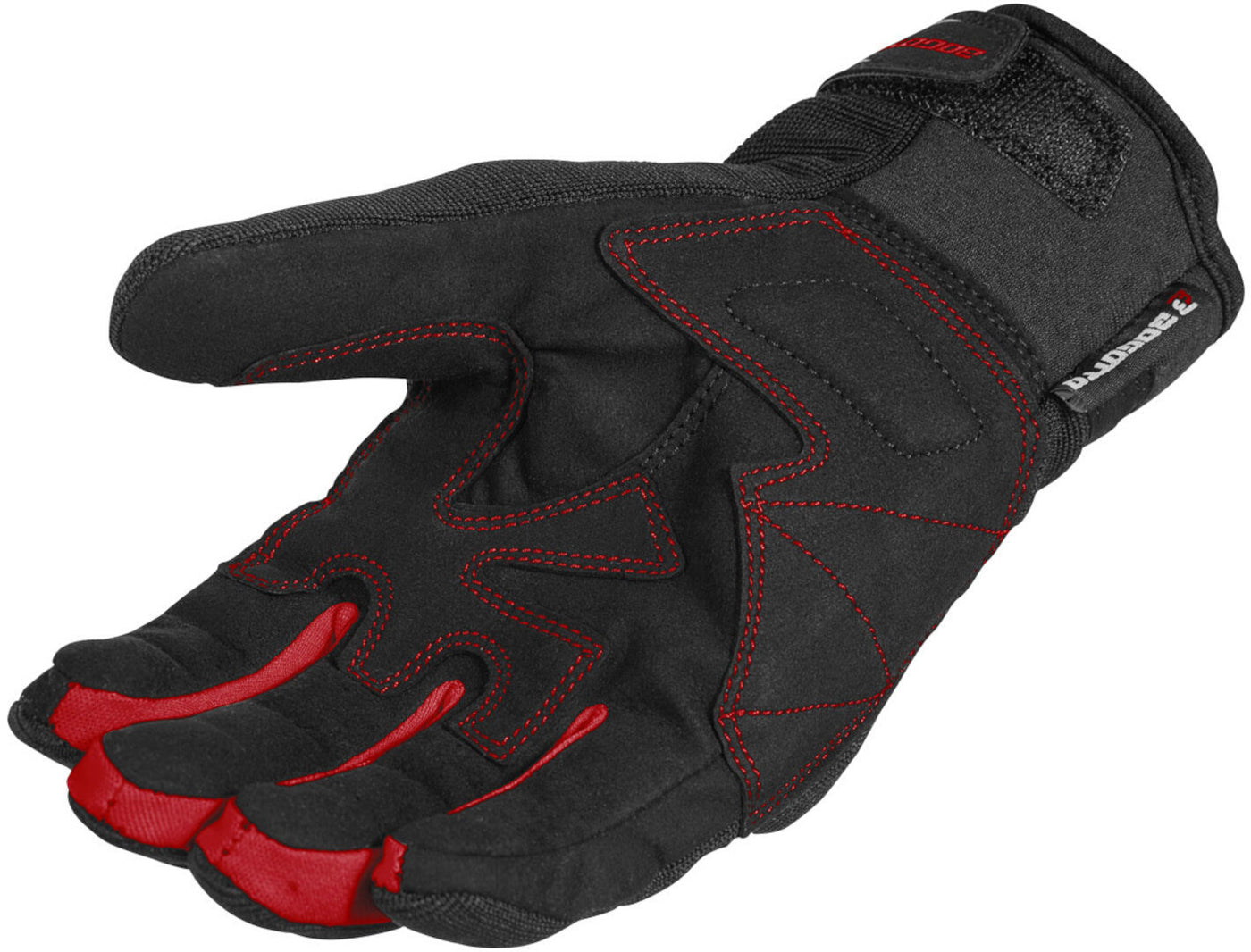 Bogotto F-ST Motorcycle Gloves#color_black-red