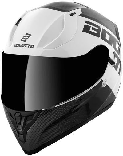 Bogotto V128 BG-X Helmet#color_black-white