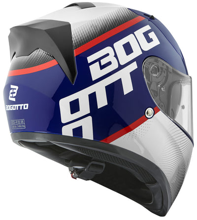 Bogotto V128 BG-X Helmet#color_blue-white