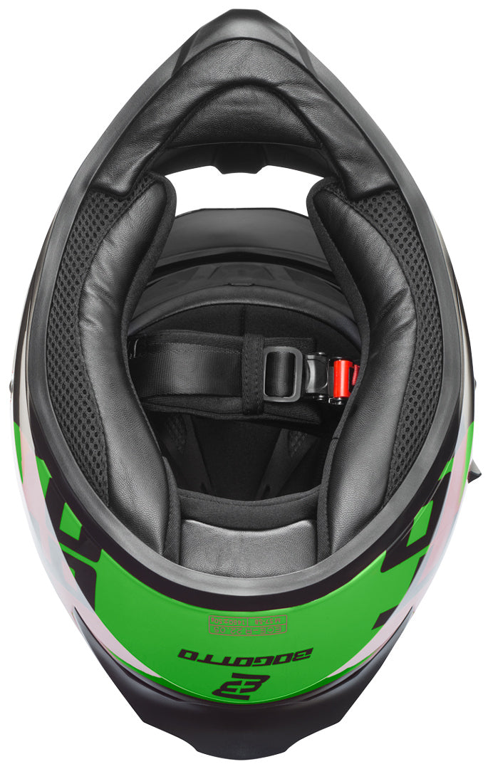 Bogotto V128 BG-X Helmet#color_black-green