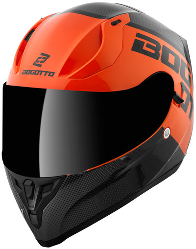 Bogotto V128 BG-X Helmet#color_black-orange