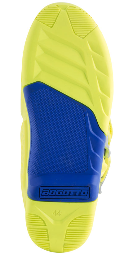 Bogotto MX-6 Motocross Boots#color_blue-yellow