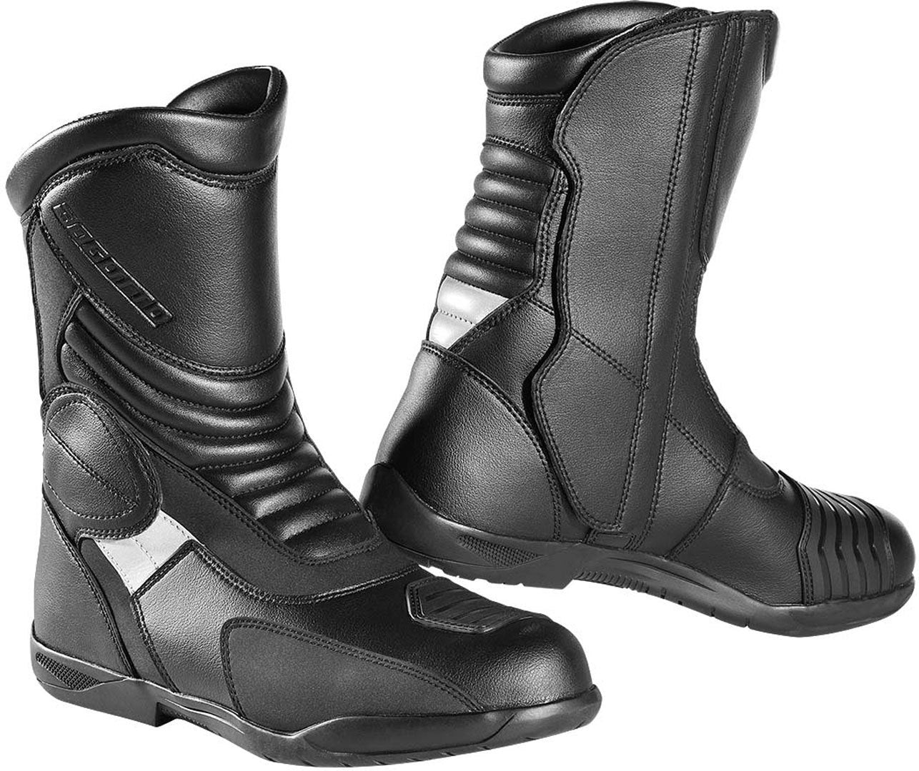 Bogotto Nashville WR 2.0 – Bottes Moto Imperméables Vintage, Look Décontracté Avec Protection Renforcée