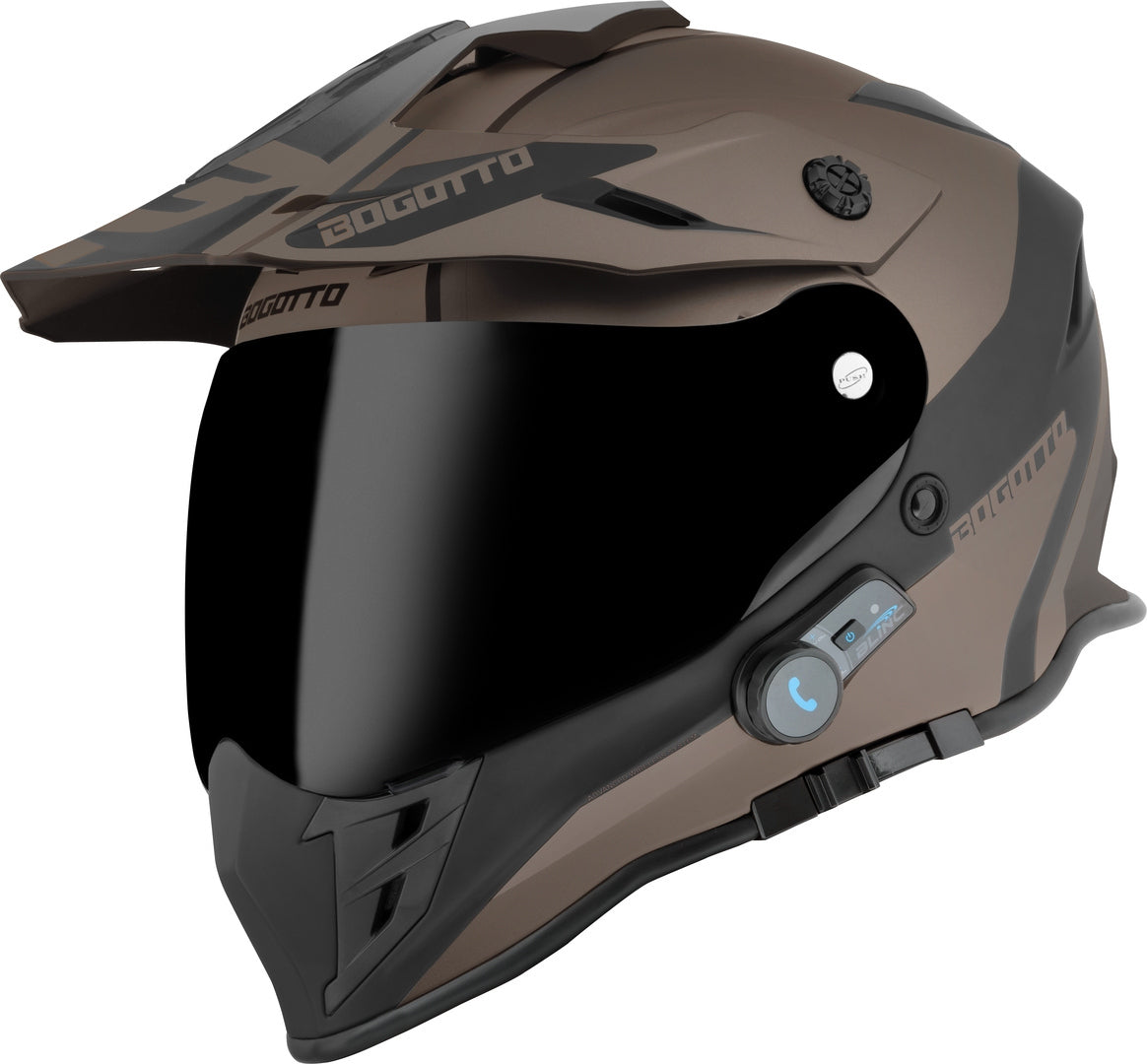 excelvan bt motorcycle helmet bluetooth Bogotto H331 BT Tour EVO Bluetooth Enduro Helmet