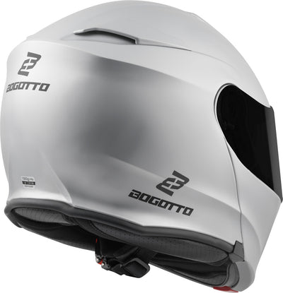 Bogotto H271 Helmet#color_silver-matt