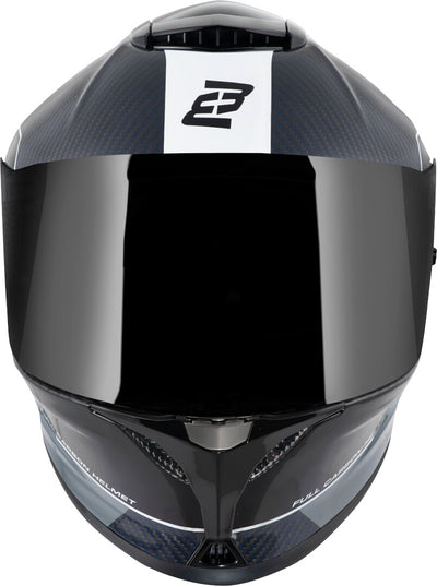 Bogotto Phantom Carbon Combo Helmet#color_blue-black-white