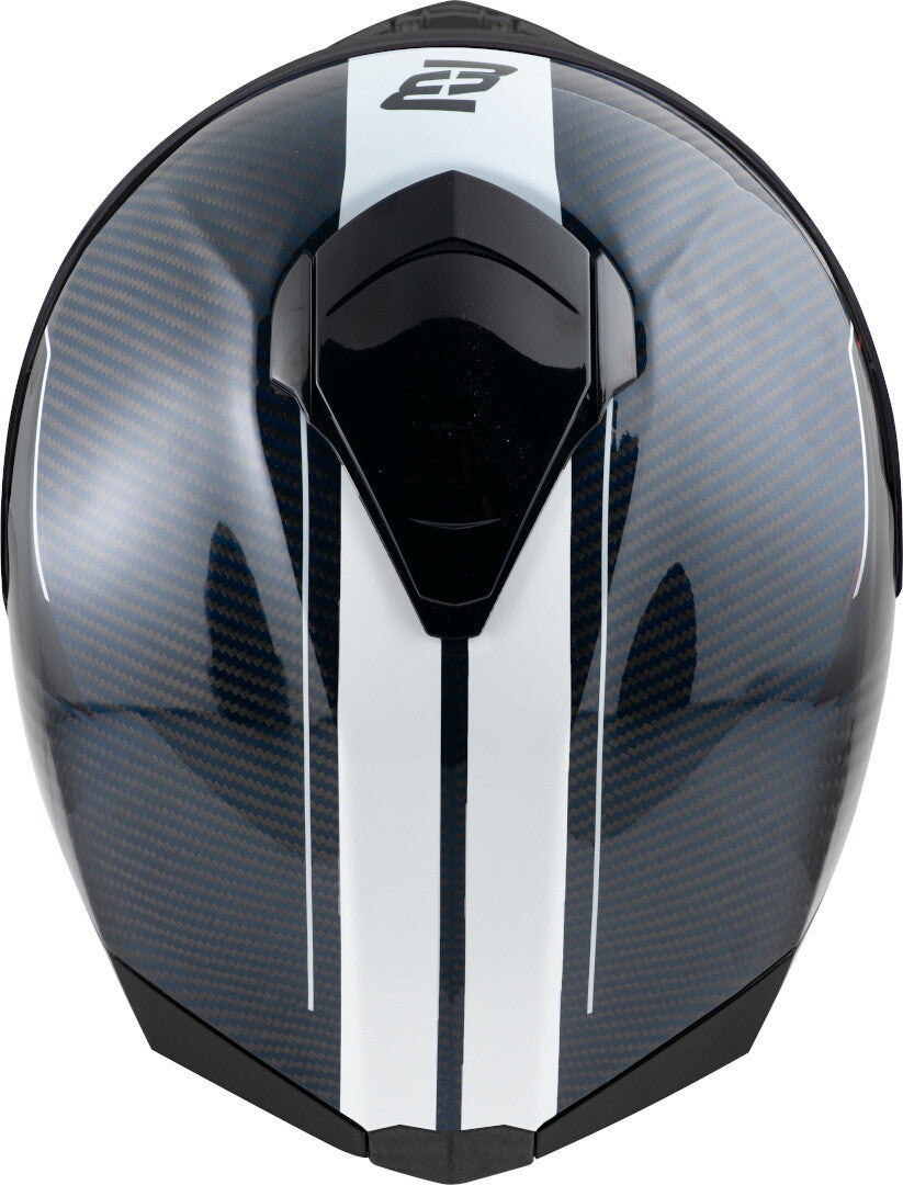 Bogotto Phantom Combo Carbon Helmet#color_blue-black-white