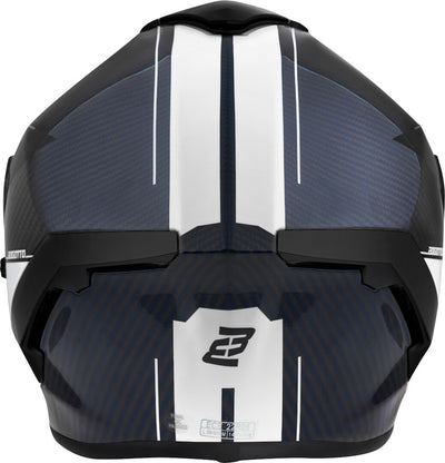 Bogotto Phantom Carbon Combo Helmet#color_blue-black-white