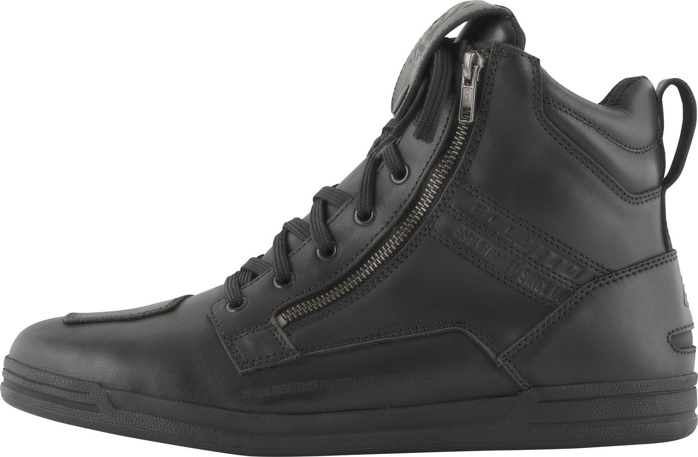 Bogotto Brooklyn waterproof Motorcycle Shoes#color_black