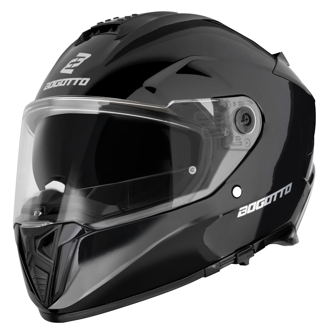 Bogotto FF122 SVK Solid Helmet#color_black