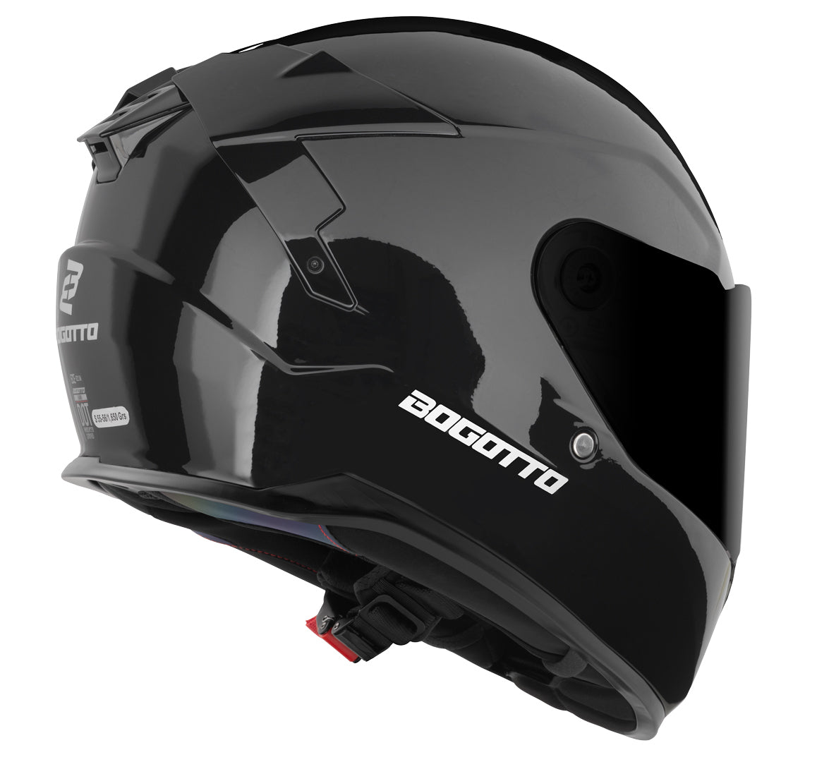 Bogotto FF122 SVK Solid Helmet#color_black