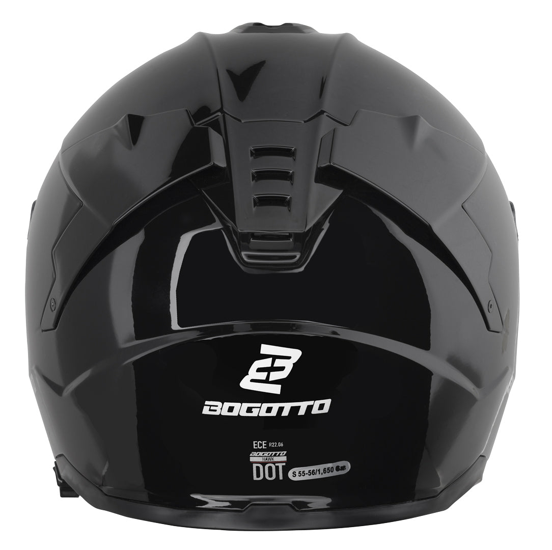 Bogotto FF122 SVK Solid Helmet#color_black