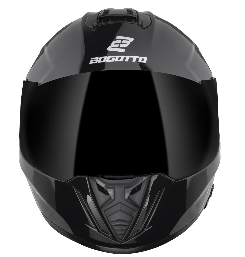 Bogotto FF122 SVK Solid Helmet#color_black