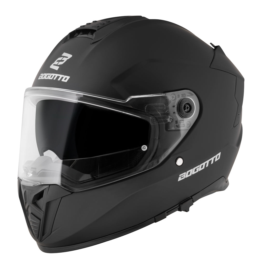 Bogotto FF122 SVK Solid Helmet#color_black-matt