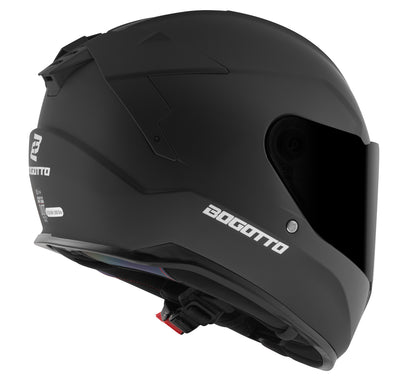 Bogotto FF122 SVK Solid Helmet#color_black-matt