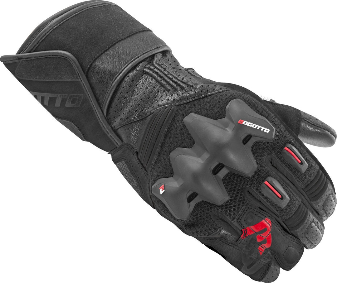 Bogotto Alton perforierte Motorrad Handschuhe