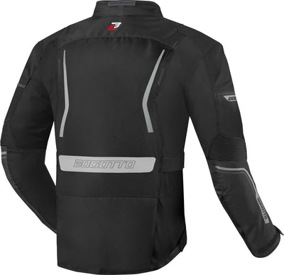 Bogotto Aveno waterproof 3in1 waterproof Motorcycle Textile Jacket#color_black