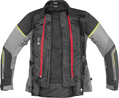 Bogotto Aveno waterproof 3in1 waterproof Ladies Motorcycle Textile Jacket#color_black