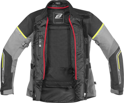 Bogotto Aveno waterproof 3in1 waterproof Motorcycle Textile Jacket#color_titanium