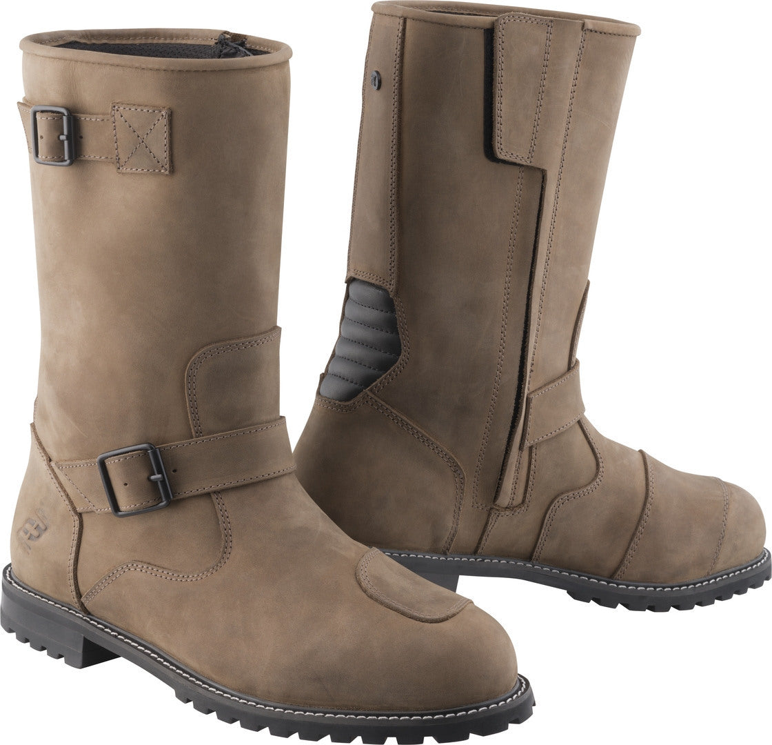 Bogotto Danko waterproof Motorcycle Boots#color_brown