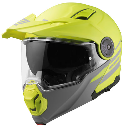 Bogotto FG-102 Fiberglass Flip-Up Helmet#color_yellow-matt