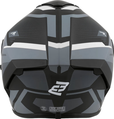 Bogotto Phantom Fiberglass Codex Helmet#color_black-grey-white