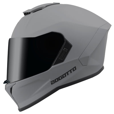 Bogotto Phantom Fiberglass Helmet#color_anthracite-matt