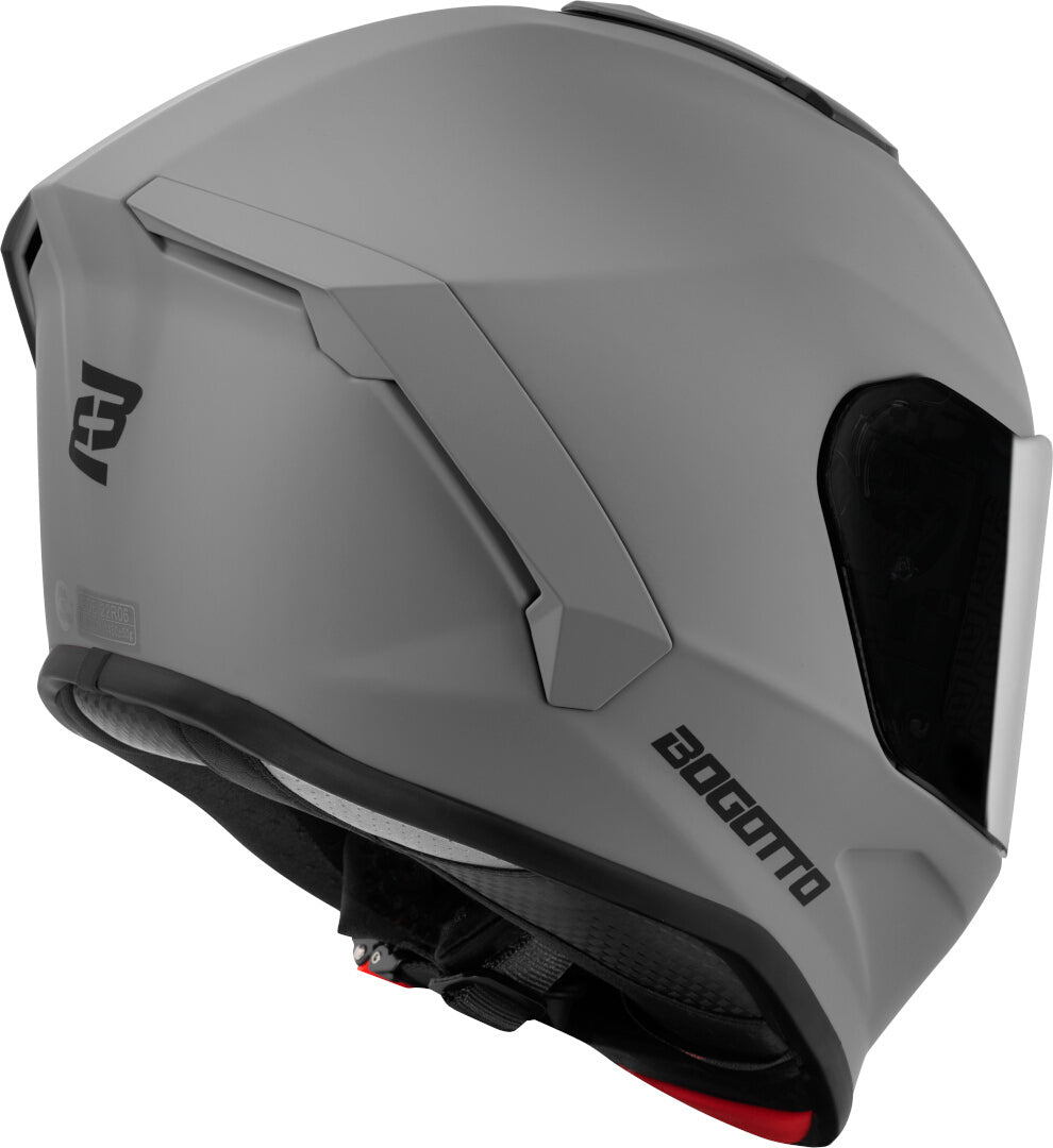 Bogotto Phantom Fiberglass Helmet#color_anthracite-matt