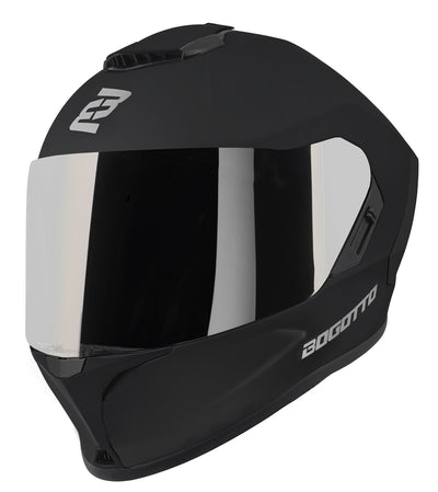 Bogotto Phantom Fiberglass Helmet#color_black-matt