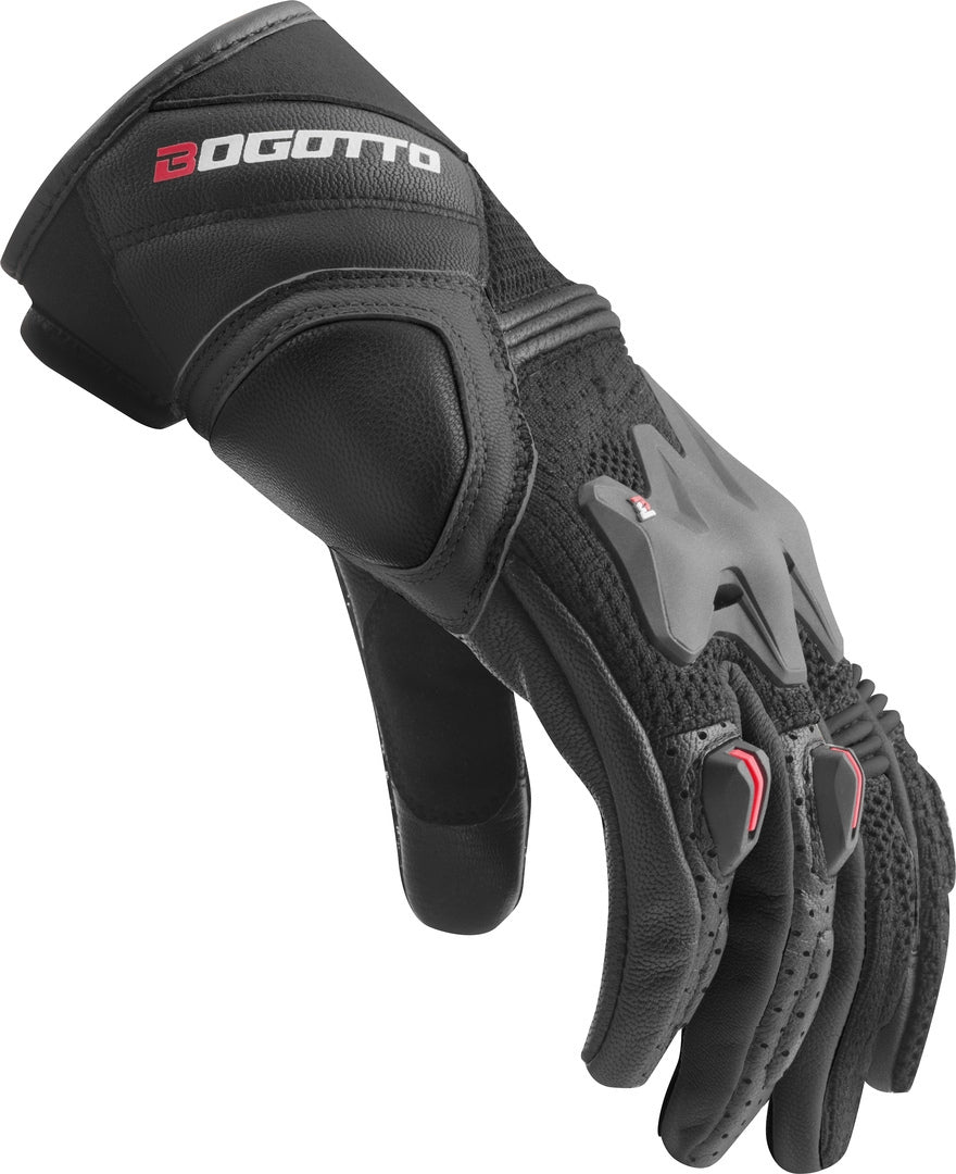 biker handschuhe Bogotto Xatran perforierte Motorrad Handschuhe