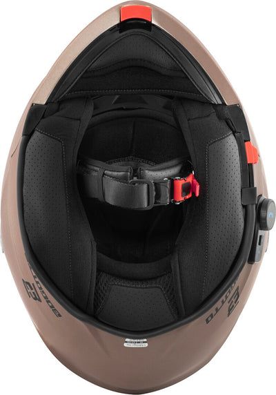 Bogotto H271 BT Bluetooth Helmet#color_brown-matt