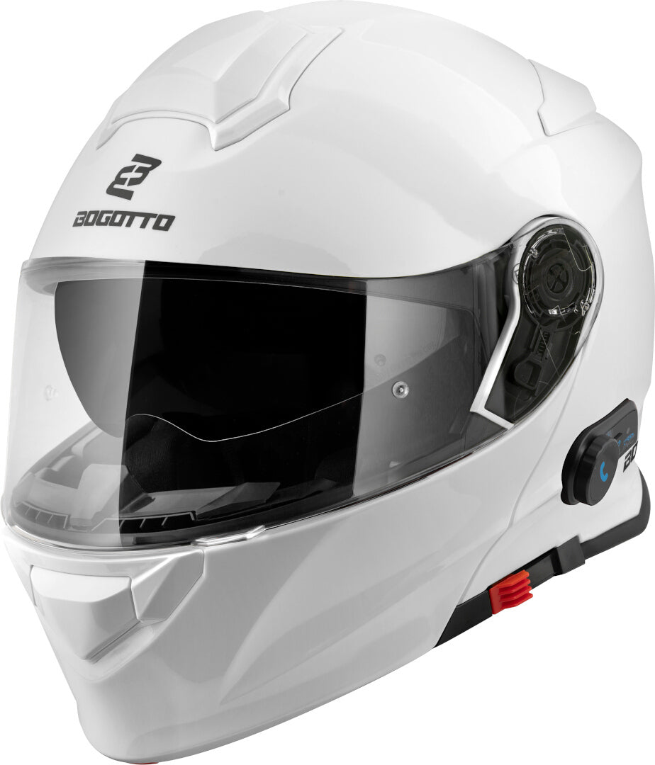 Bogotto H271 BT Bluetooth Helmet#color_white