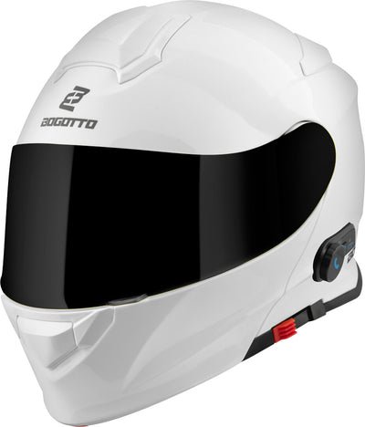 Bogotto H271 BT Bluetooth Helmet#color_white