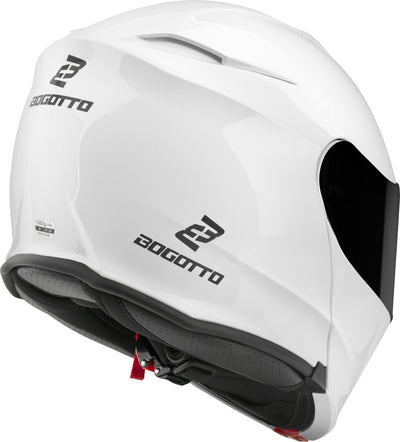 Bogotto H271 BT Bluetooth Helmet#color_white