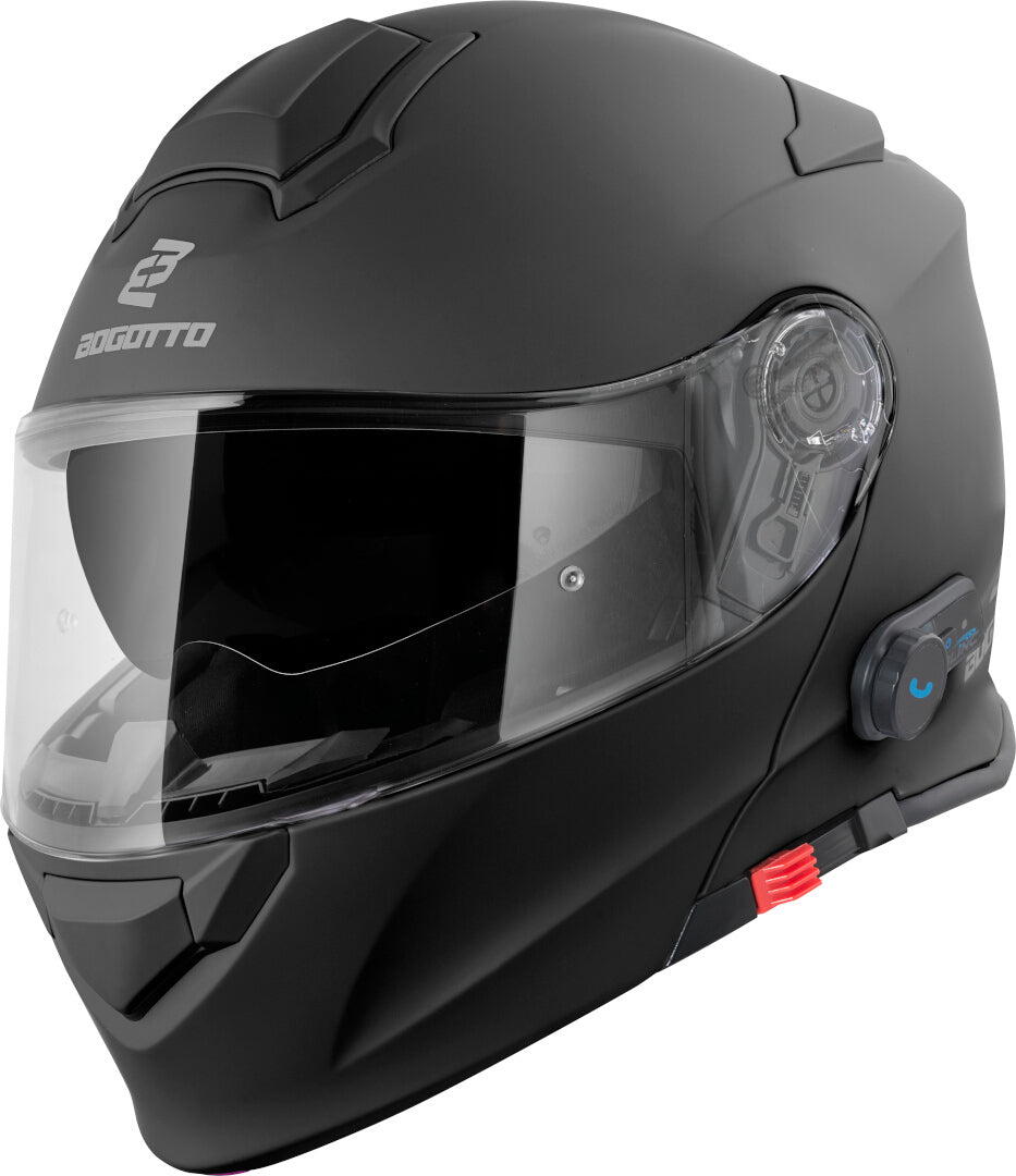 Bogotto H271 BT Bluetooth Helmet#color_black-matt