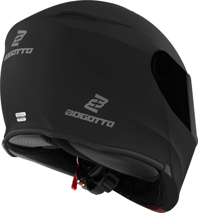 Bogotto H271 BT Bluetooth Helmet#color_black-matt