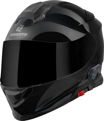 Bogotto H271 BT Bluetooth Helmet#color_black