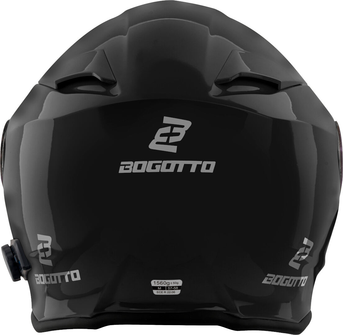 Bogotto H271 BT Bluetooth Helmet#color_black