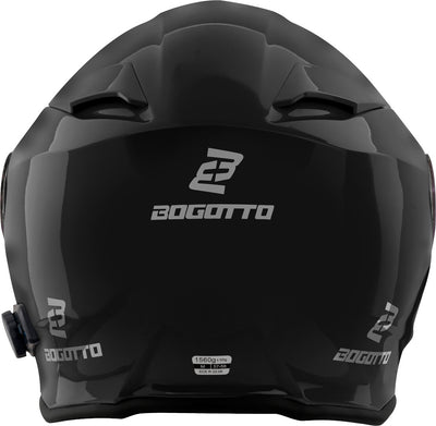 Bogotto H271 BT Bluetooth Helmet#color_black