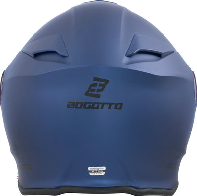 Bogotto H271 Helmet#color_blue-matt