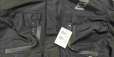 Bogotto Explorer-Z Motorcycle Textile Jacket 2nd choice item#color_black