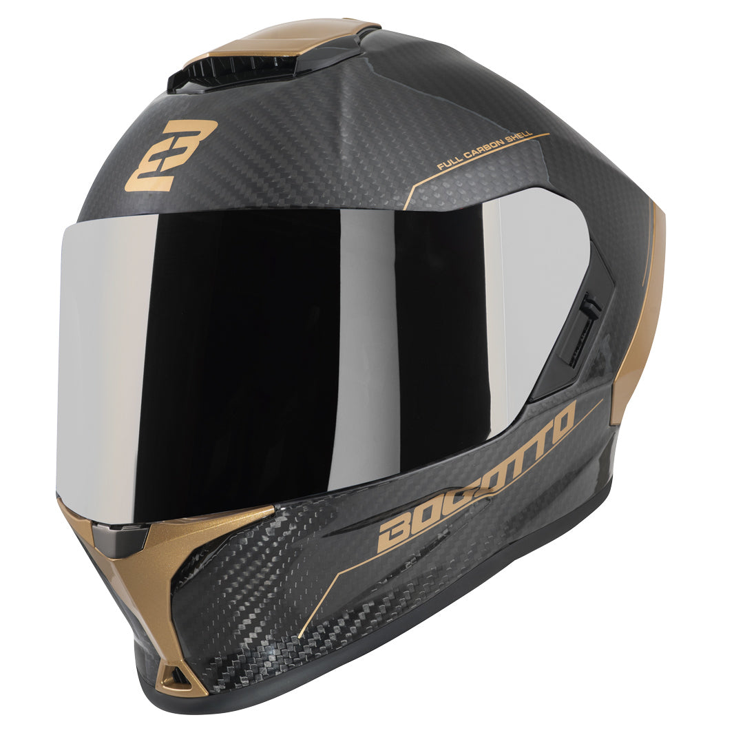 Bogotto Phantom Carbon Helmet#color_black-gold