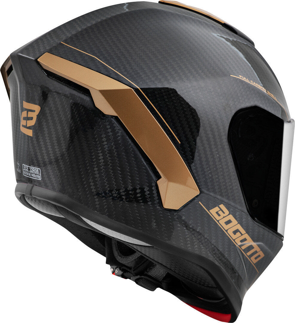 Bogotto Phantom Carbon Helmet#color_black-gold