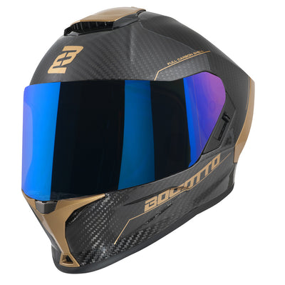 Bogotto Phantom Carbon Helmet#color_black-gold