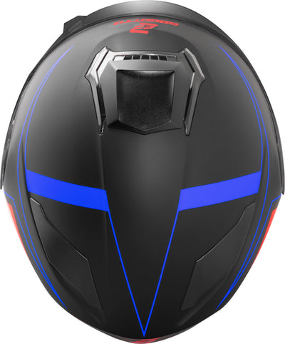 Bogotto H271 Taog Bluetooth Helmet#color_black-matt-red-blue