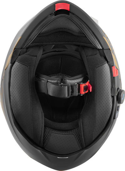 Bogotto H271 Taog Bluetooth Helmet#color_black-matt-gold