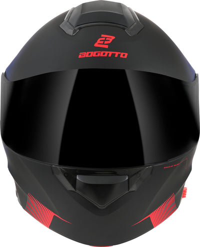 Bogotto H271 Wayke Helmet#color_black-matt-red-blue