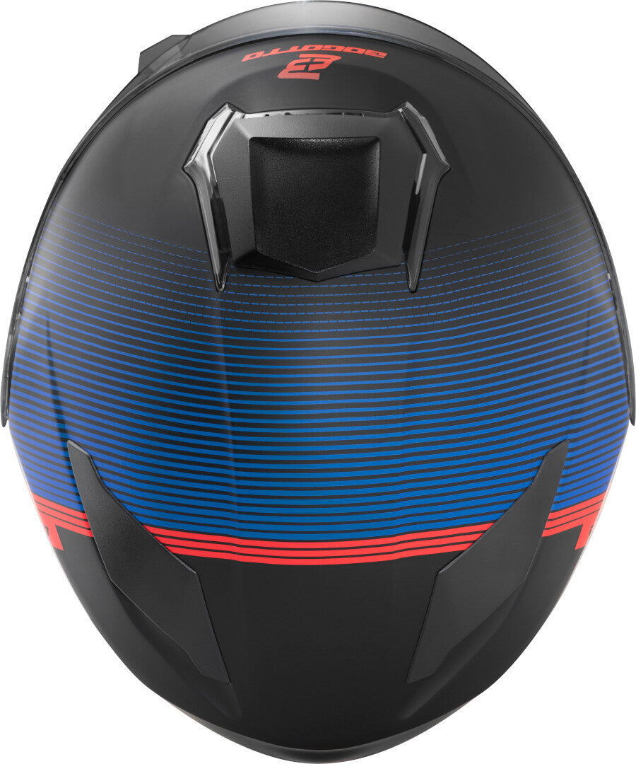 Bogotto H271 Wayke Helmet#color_black-matt-red-blue