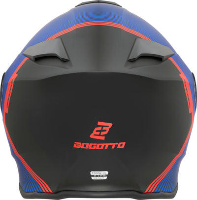 Bogotto H271 Wayke Helmet#color_black-matt-red-blue