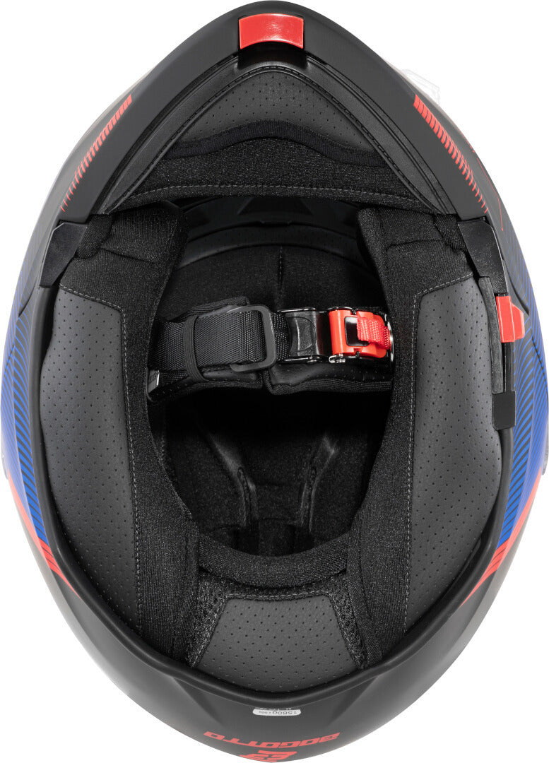 Bogotto H271 Wayke Helmet#color_black-matt-red-blue